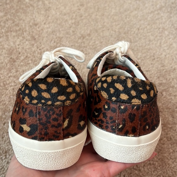 Madewell Sidewalk Calf Hair Low Top Sneakers W7.5 M6 - Picture 4 of 8